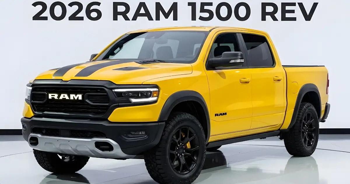 2026 Ram 1500 REV